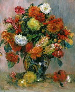 Vase de fleurs, vers 1884